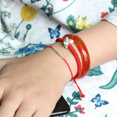 Vòng Tay Kết Dây Tuổi Tý Ngọc Quý Gemstones