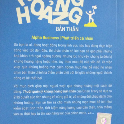 Thuật Quản Lý Khủng Hoảng Bản Thân