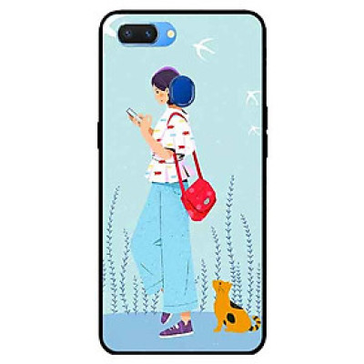 Ốp lưng in cho Realme 2 Mẫu Cô Gái Tai Mèo