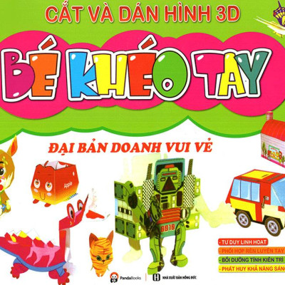 Cắt Và Dán  Hình 3D - Bé Khéo Tay - Đại Bản Doanh Vui Vẻ