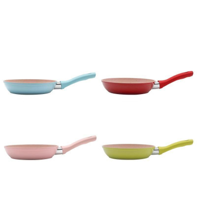 Chảo Đá Chống Dính SynMore Size 16Cm Cán Gỗ Sang Trọng