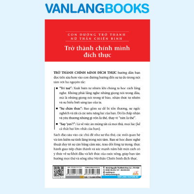 Con Đường Trở Thành Nữ Thần Chiến Binh - Trở Thành Chính Mình Đích Thực - Vanlangbooks