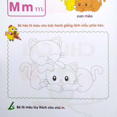 Cùng Bé Bước Vào Lớp 1 - Bé Tập Tô Chữ Cái - Quyển 2