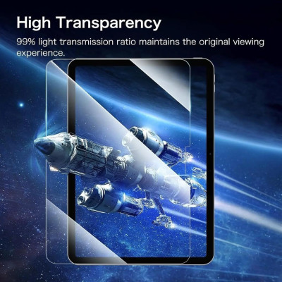 Kính cường lực trong suốt Kuzoom cho iPad Gen 11 /10 , mini 6 /7, Pro 11 , 12.9 , 13 inch M4 , Air /4/5/6 M2 M3 - Hàng chính hãng