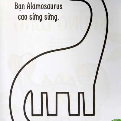 Cuốn Sách Tô Màu Đầu Tiên Của Tớ - Khủng Long