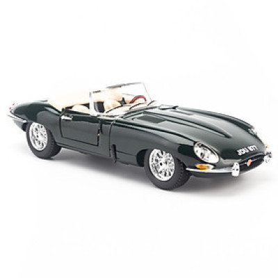 Mô Hình Xe Jaguar E-Type Cabrio Green 1:18 Bburago - MH-12046