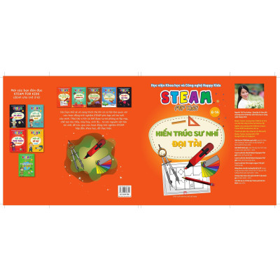 Sách - Steam For Kids - Kiến Trúc Sư Nhí Đại Tài  - NXB Phụ Nữ
