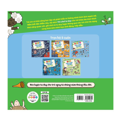 Trò Chơi Tư Duy Cho Trẻ - Rèn Luyện Sự Tập Trung - Buke Buke (EBM)  - Bản Quyền