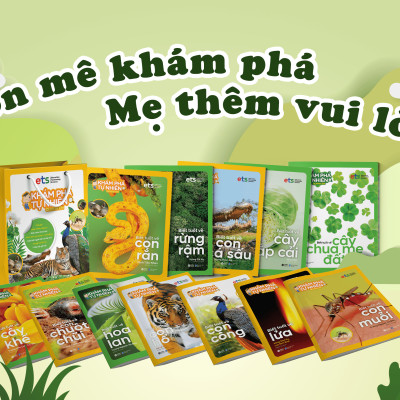 Bộ sách hay cho trẻ: Khám Phá Tự Nhiên Quanh Em (12 cuốn)