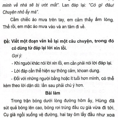 Những Bài Văn Mẫu 2 (Theo Chương Trình Giáo Dục Phổ Thông Mới)