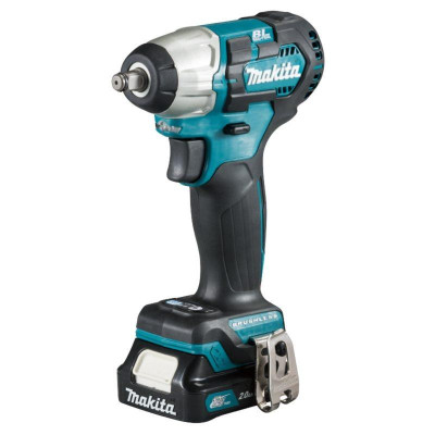 MÁY SIẾT BULONG DÙNG PIN 12V/2.0AH 160 NM MAKITA TW160DSAE (01 SẠC NHANH 02 PIN 12V/ 1.5 AH) - HÀNG CHÍNH HÃNG