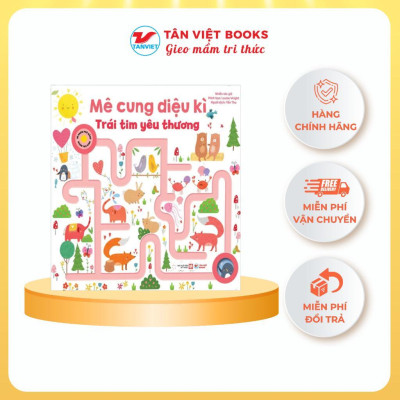 Sách - Mê Cung Diệu Kì - Dành Cho Bé Từ 1 Tuổi - Tân Việt Books
