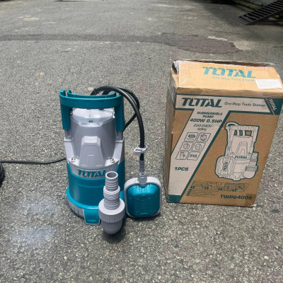 MÁY BƠM CHÌM NƯỚC SẠCH (MÔ TƠ DÂY ĐỒNG) 400W  TOTAL TWP64006 - HÀNG CHÍNH HÃNG