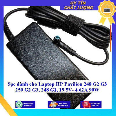 Sạc dùng cho Laptop HP Pavilion 248 G2 G3 250 G2 G3 248 G1 19.5V- 4.62A 90W - Hàng Nhập Khẩu New Seal