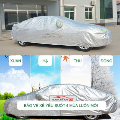Bạt Phủ Ô Tô Mazda 2 Cao Cấp 3 Lớp Chống Nắng Nóng Chống Nước Chống xước
