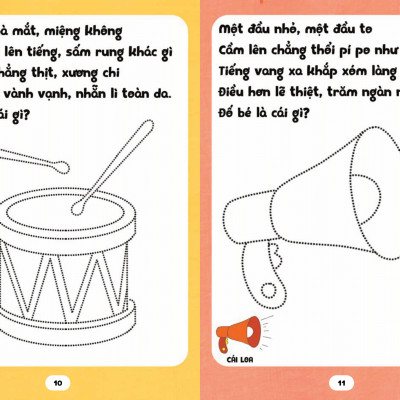 Bé Tập Tô Phát Triển Tư Duy - Câu Đố Về Đồ Vật