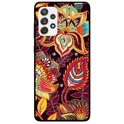 Ốp lưng dành cho Samsung Galaxy A72 5G mẫu Họa Tiết Hoa Đa Màu