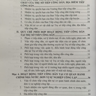Quy Trình Xử Lý Đơn Khiếu Nại, Đơn Tố Cáo, Đơn Kiến Nghị, Phản Ánh, Tiếp Công Dân