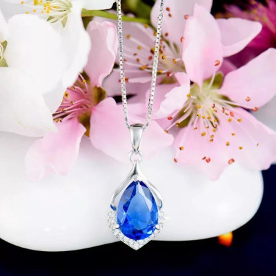 Dây chuyền bạc 925 Huệ Ngân - Giọt Nước PP1620