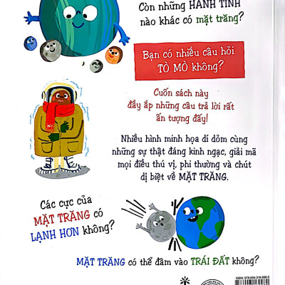 Những Câu Hỏi Tò Mò & Giải Đáp Thú Vị Về Mặt Trăng (Tái bản 2023)- 2HBooks