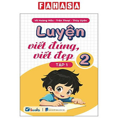 Sách - Luyện Viết Đúng, Viết Đẹp 2 - Tập 1