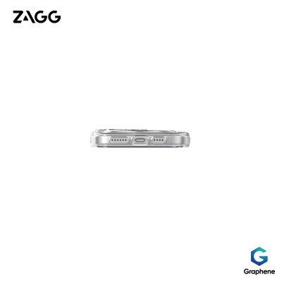 Ốp lưng ZAGG Snap RKS Clear dành cho iPhone 16 Pro/16 Promax, chống sốc lên đến 4m - Hàng chính hãng