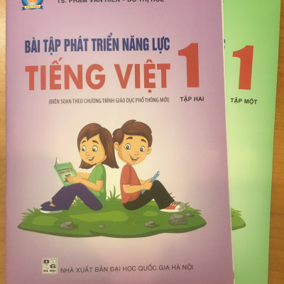 Combo Sách Bài Tập Phát Triển Năng Lực Tiếng Việt Tập 1 + Tập 2 (Biên Soạn Theo Chương Trình Giáo Dục Phổ Thông Mới)