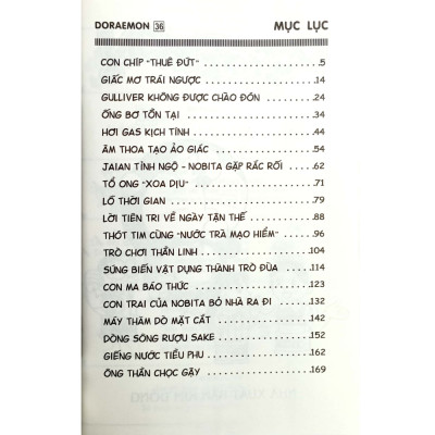 Doraemon - Chú Mèo Máy Đến Từ Tương Lai Tập 36 [Tái Bản 2023]