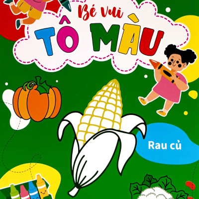 Bé Vui Tô Màu - Rau Củ