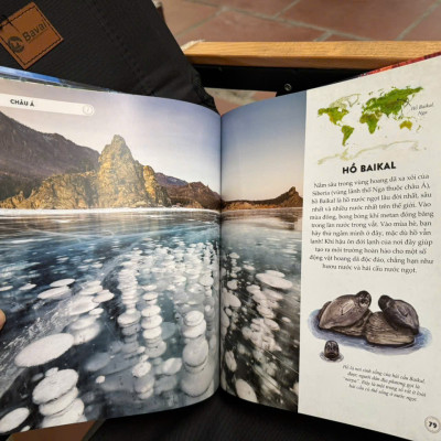 (Bộ 2 cuốn, bìa cứng) AMAZING EARTH - Những Kỳ Quan Phi Thường Nhất Thế Giới & AMAZING ANIMAL JOURNEYS - Những Chuyến Di Cư Và Hành Trình Phi Thường Nhất – Nhiều tác giả – Đinh Tị – NXB Hà Nội