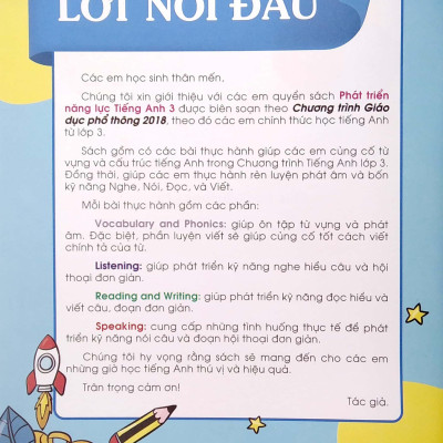Phát Triển Năng Lực Tiếng Anh 3 - Tập 1
