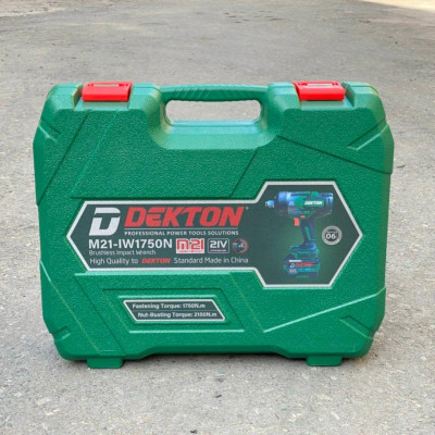 MÁY SIẾT BULONG PIN 21V 3/4" DEKTON M21-IW1750N - HÀNG CHÍNH HÃNG
