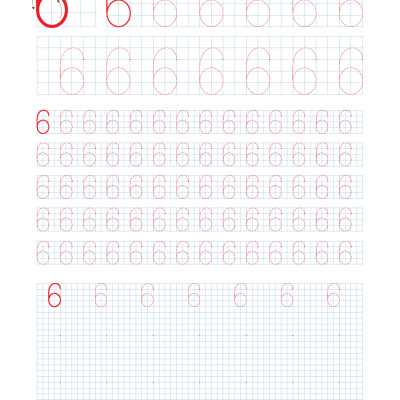 Vở Tập Tô Chữ Số (Dành Cho Bé Từ 5 - 6 Tuổi) (Tái Bản)