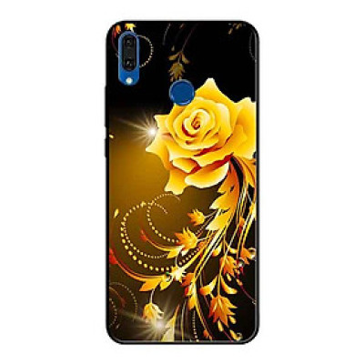 Ốp Lưng in cho Huawei Y9 2019 Mẫu Hoa Hồng 4 - Hàng Chính Hãng