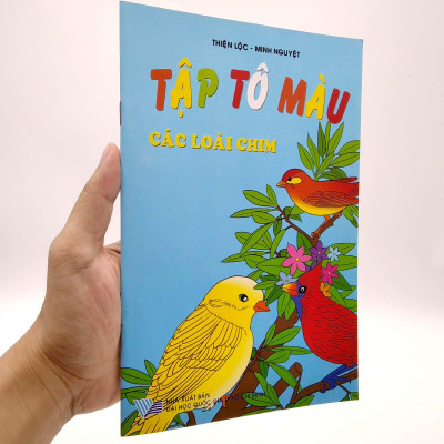 Tập Tô Màu - Các Loài Chim