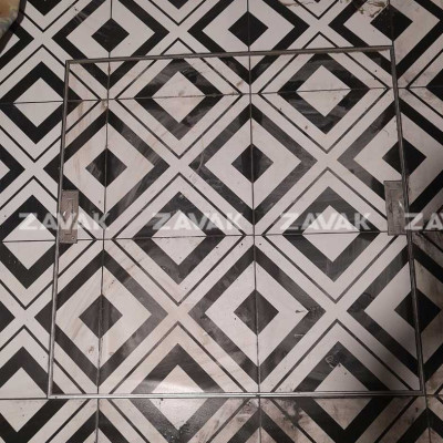 [BẢO HÀNH 2 NĂM] Nắp bể nước ngầm Zavak MHI-70 dùng trong nhà, KT70x70cm, lát gạch dày 1.2cm, chịu tải xe máy, inox 304