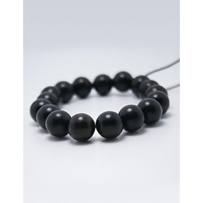 Vòng tay gỗ mun 12mm GS03 hợp tất cả các mệnh cho nam và nữ