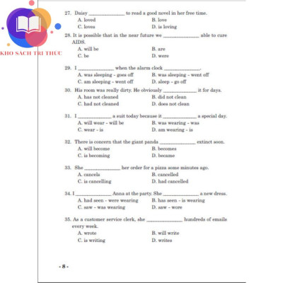 Sách - Bồi dưỡng học sinh giỏi tếng anh 8 (dùng chung cho các bộ SGK hiện hành)