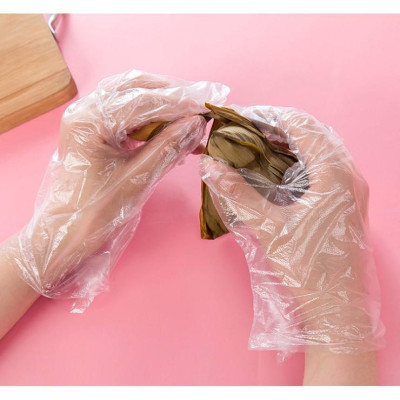 Set 50 găng tay nilon siêu mỏng dùng một lần, giúp giữ gìn vệ sinh thực phẩm, tránh nhiễm khuẩn trong quá trình làm bếp - nội địa Nhật Bản 