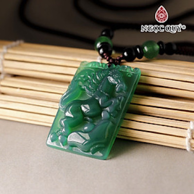 Mặt dây chuyền mã đáo thành công 43x30x8mm - Ngọc Quý