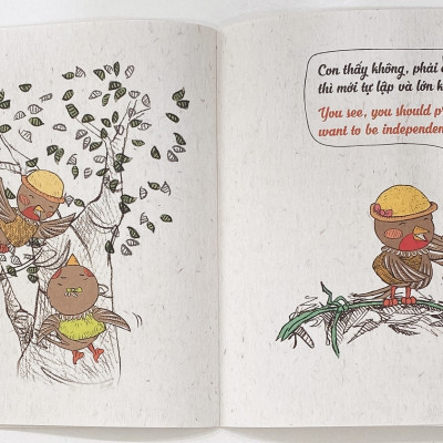 Rèn Luyện Thói Quen Tốt 2-6 Tuổi: Đừng Lười Biếng Vậy, Én Xinh (Song Ngữ)