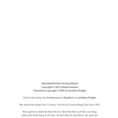 Franken-Stein Ở Baghdad