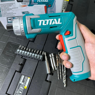 MÁY SIẾT VÍT DÙNG PIN 8V TOTAL TSDLI0802 - HÀNG CHÍNH HÃNG