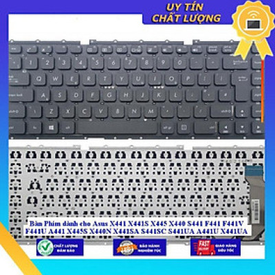 Bàn Phím dùng cho Asus X441 X441S X445 X440 S441 F441 F441V F441U A441 X445S X440N X441SA S441SC S441UA A441U X441UA - MÀU TRẮNG - Hàng Nhập Khẩu New Seal