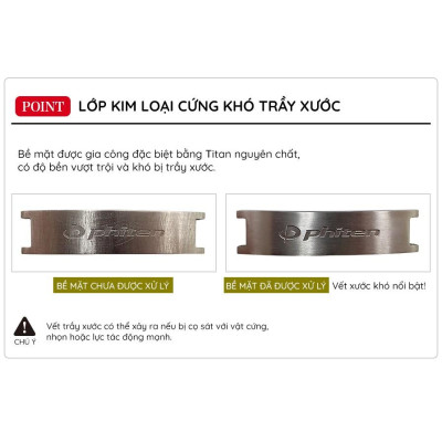 Vòng tay Phiten titanium hard coat metax (wide)  Mô tả sản phẩm:  Vòng tay Titan nguyên chất với công nghệ Metax. Đỉnh c