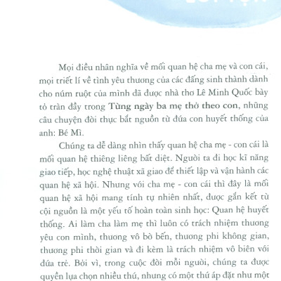 Từng Ngày Ba Mẹ Thở Theo Con