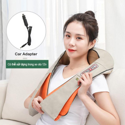 Gối massage toàn thân có dây đeo 