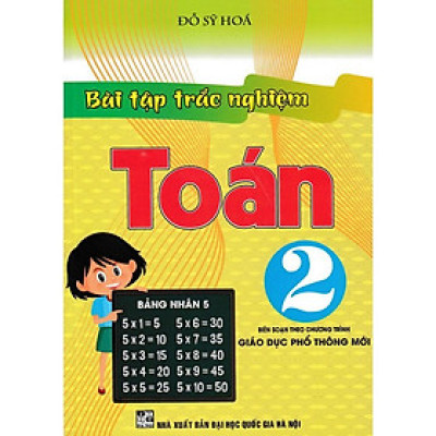 Sách - Bài Tập Trắc Nghiệm Toán Lớp 2 - Theo Chương Trình Giáo Dục Phổ Thông Mới - Hồng Ân