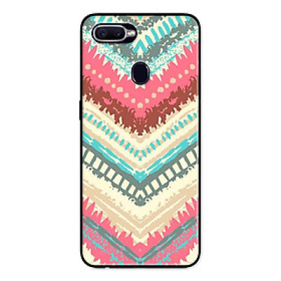 Ốp Lưng in cho Oppo A7 Mẫu Thổ Cẩm - Hàng Chính Hãng