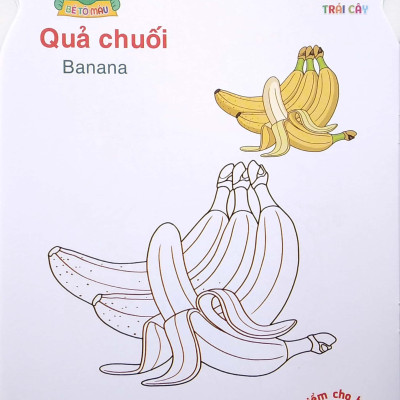 Gấu Con Khéo Tay - Bé Tô Màu: Trái Cây